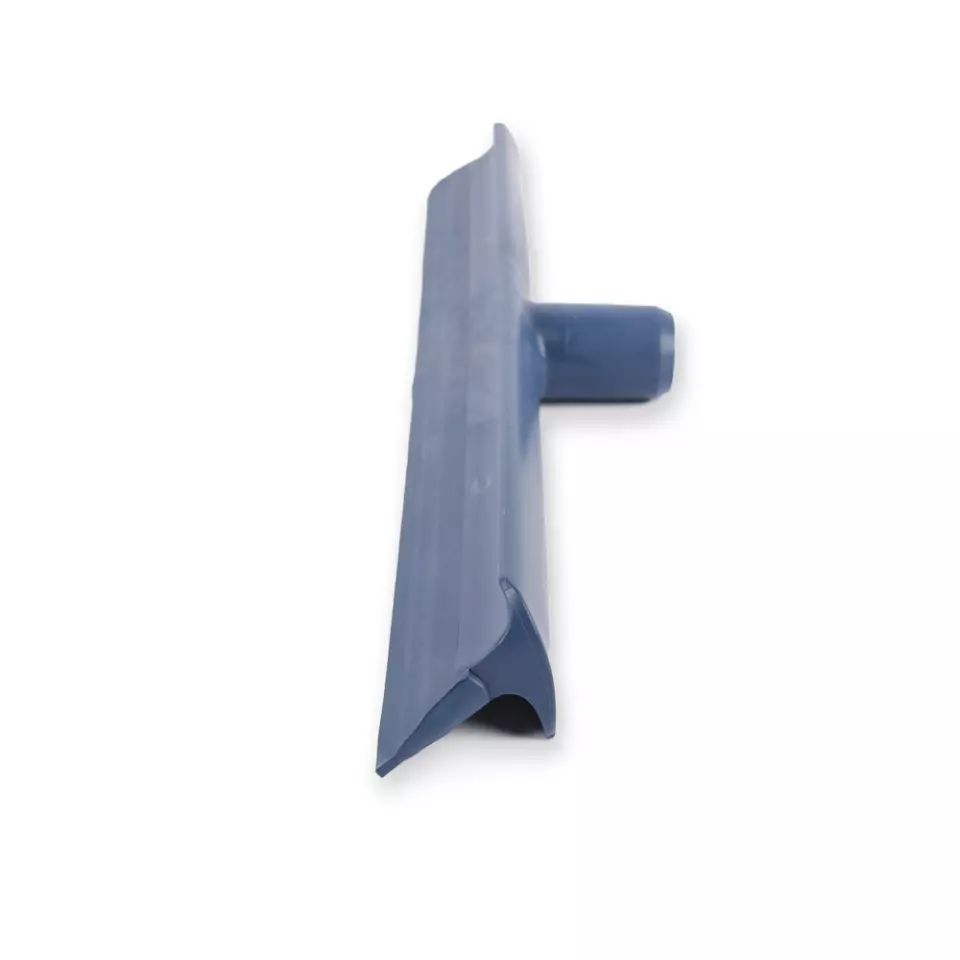 HygoClean 85596, Detectable PP Single Blade Rubber Squeegee, Blue, image 4, gallery thumbnail
