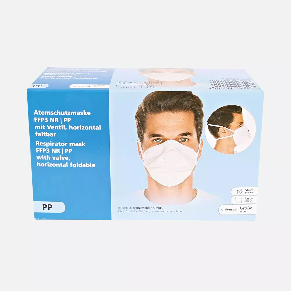 HygoStar 29359, FFP3 NR PP Respirators, With Valve, Horizontally Foldable, image 4