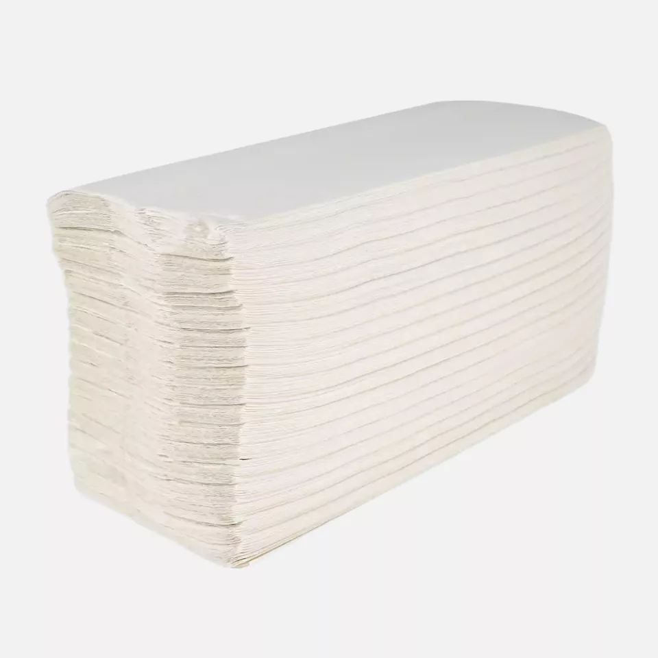 HygoClean 30405, 2-ply C-fold Paper Hand Towels, Bright White, image 1, gallery thumbnail
