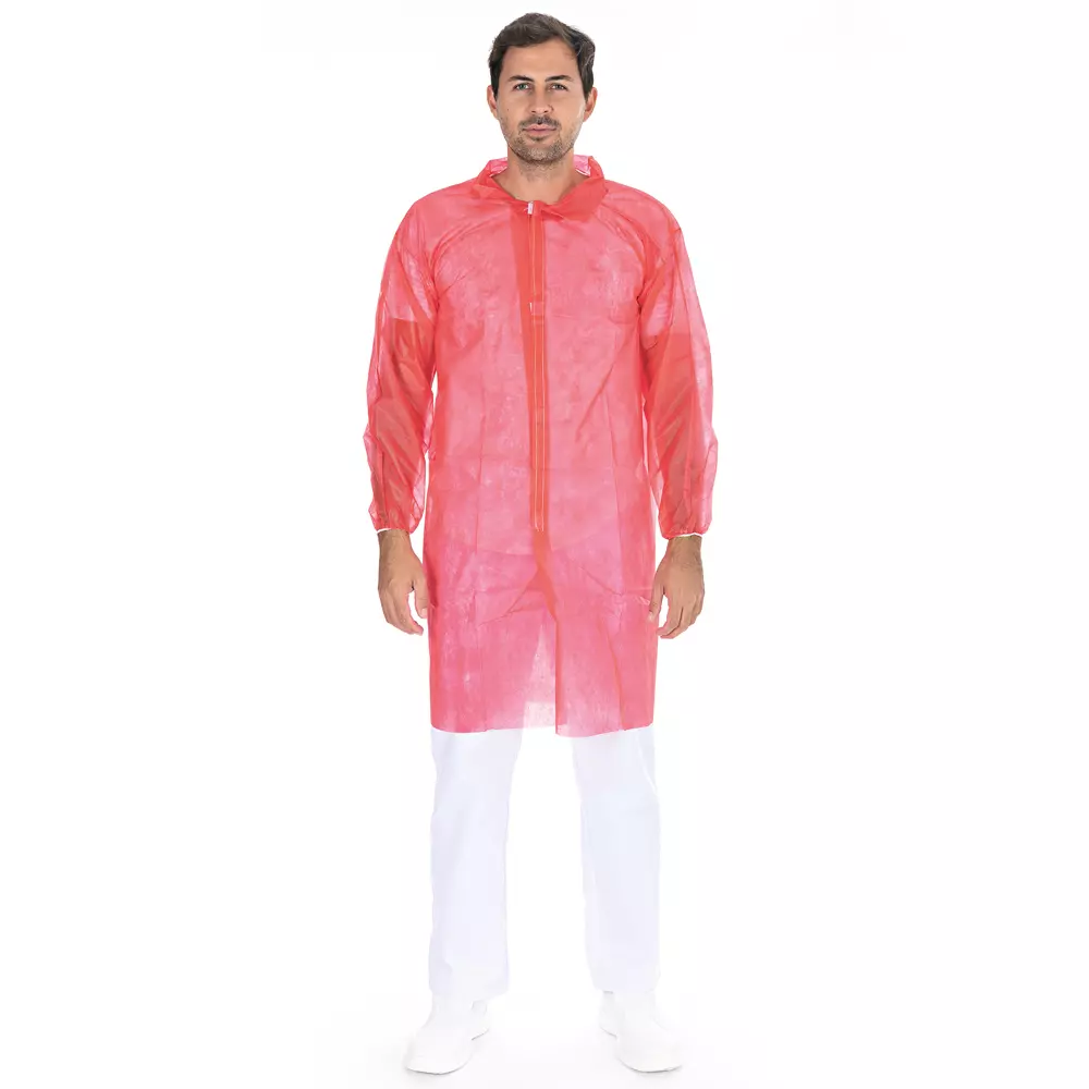 HygoNorm 274022, Light PP Visitor Gowns, Velcro, image 1