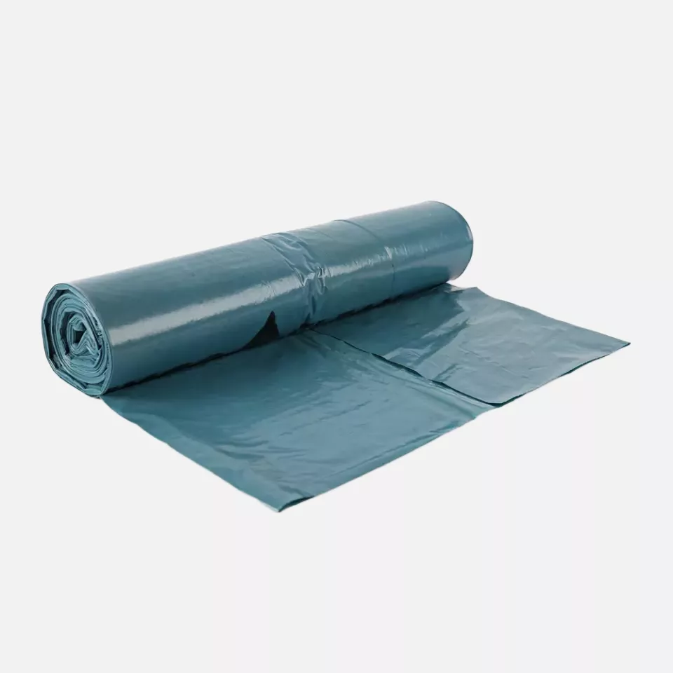 HygoClean 32306, Eco LDPE Waste Bags, 120 l, Blue, Roll, image 2, gallery thumbnail
