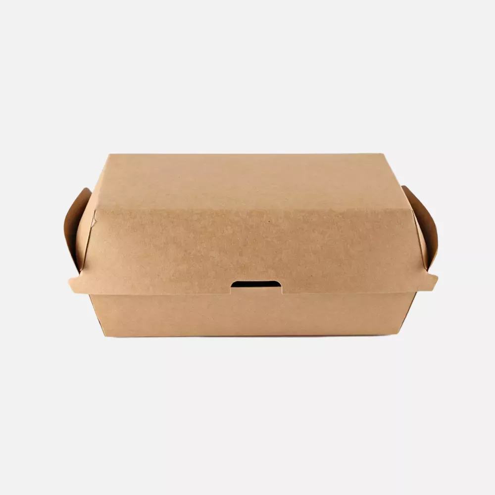 NATUREStar 416418, Club Sandwich Boxes, 177 x 91 x 85 mm, Kraft Paper/PLA, Organic, image 2