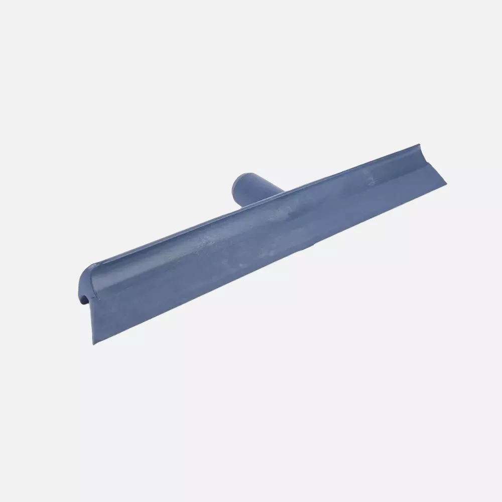 HygoClean 85596, Detectable PP Single Blade Rubber Squeegee, Blue, image 1