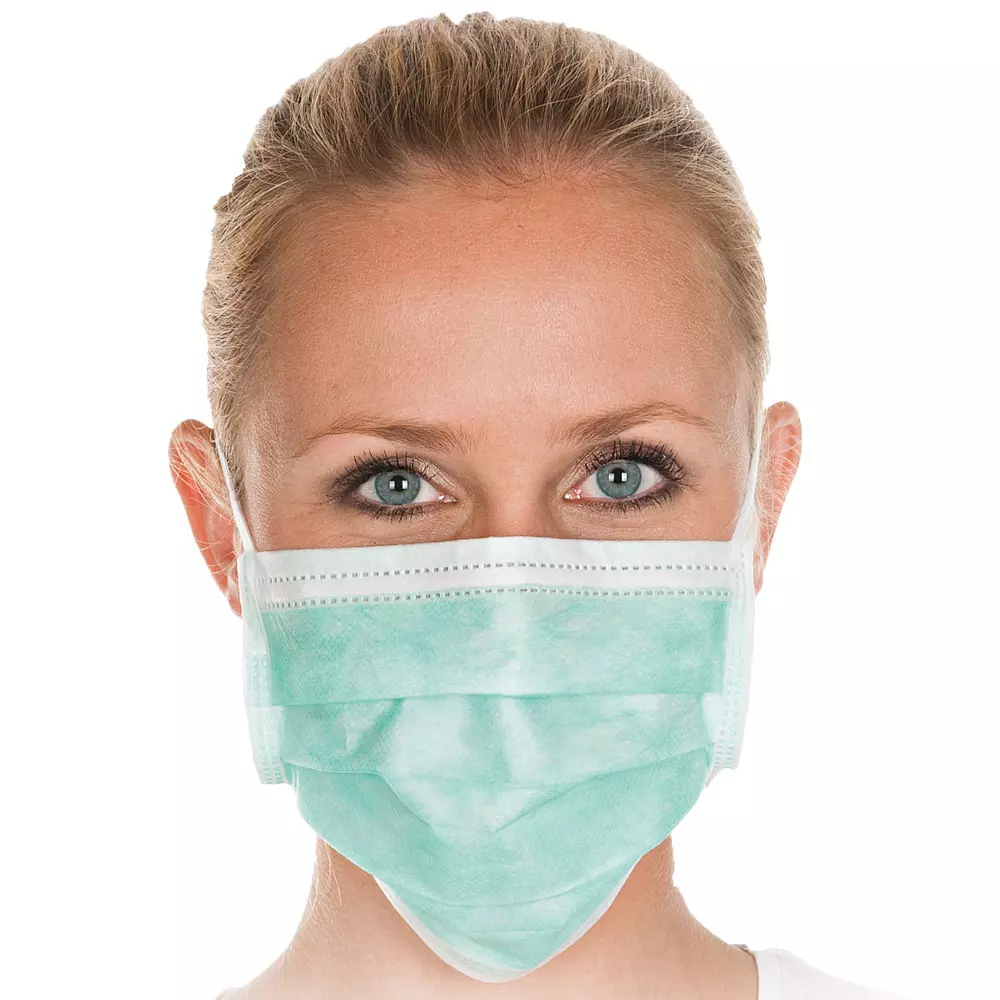 HygoStar 29166, Type II PP Face Mask, Ties, image 2