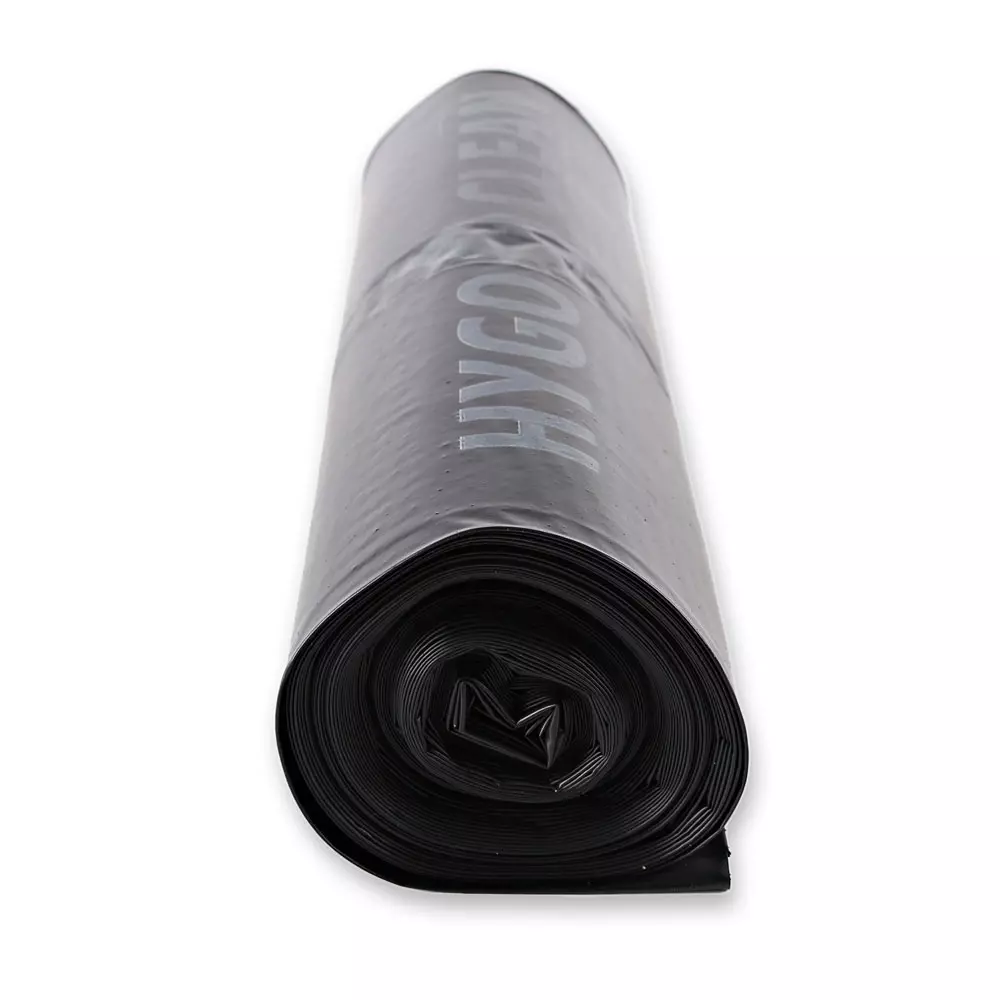 HygoClean 32333, Premium LDPE Waste Bags, 240 l, Black, Roll, image 4