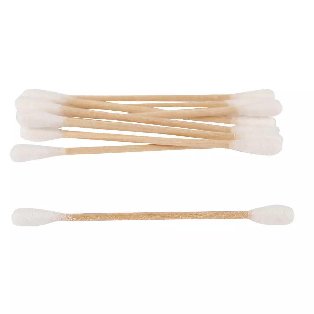 Hygostar 556120, Wood/Cotton Cotton Swabs, 5 x 70 mm, image 2