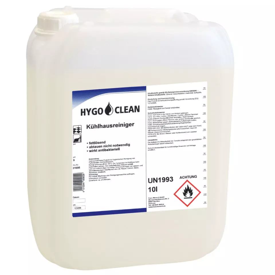 HygoClean 31695, Cold Store Cleaner, 10 l, image 1, gallery thumbnail