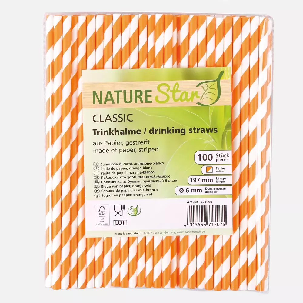 NATUREStar 421000, Classic Paper Straws, FSC®-mix Organic, image 8