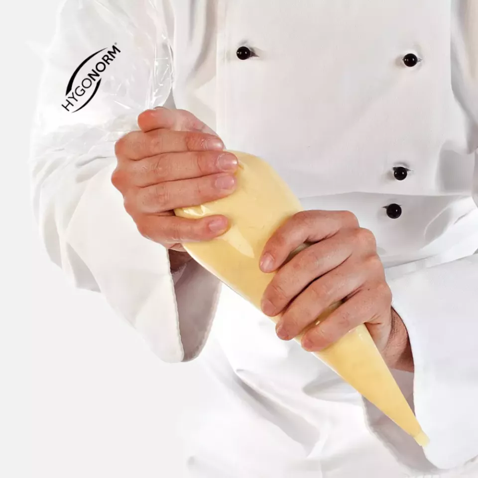 HygoNorm 32228, LDPE Blocked Pastry Tubes, 46 x 23 cm, Transparent, image 1, gallery thumbnail