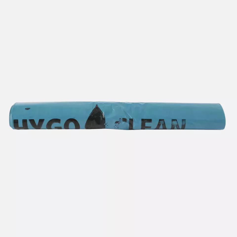 HygoClean 32666, Eco LDPE Garbage Bags, 60 l, Blue, Roll, image 2, gallery thumbnail
