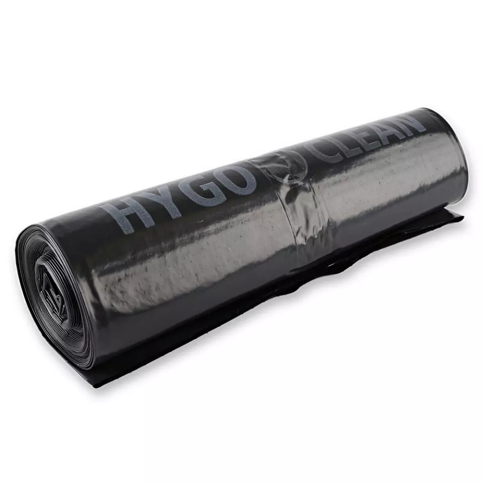 HygoClean 32333, Premium LDPE Waste Bags, 240 l, Black, Roll, image 1, gallery thumbnail