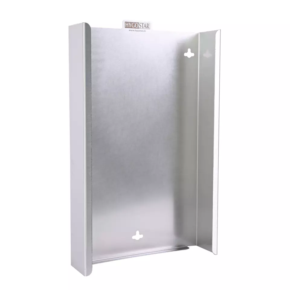 Hygostar 889371, Power Grip Glove Dispenser, Stainless Steel, image 1, gallery thumbnail