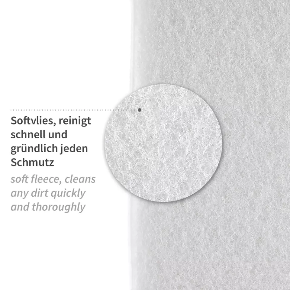 HygoClean 30140, Soft Fleece Pads, 22 x 16 cm, White, image 2, gallery thumbnail