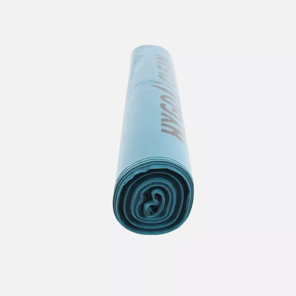HygoClean 32444, LDPE Waste Bags, 130 l, Blue, Roll, image 5, gallery thumbnail