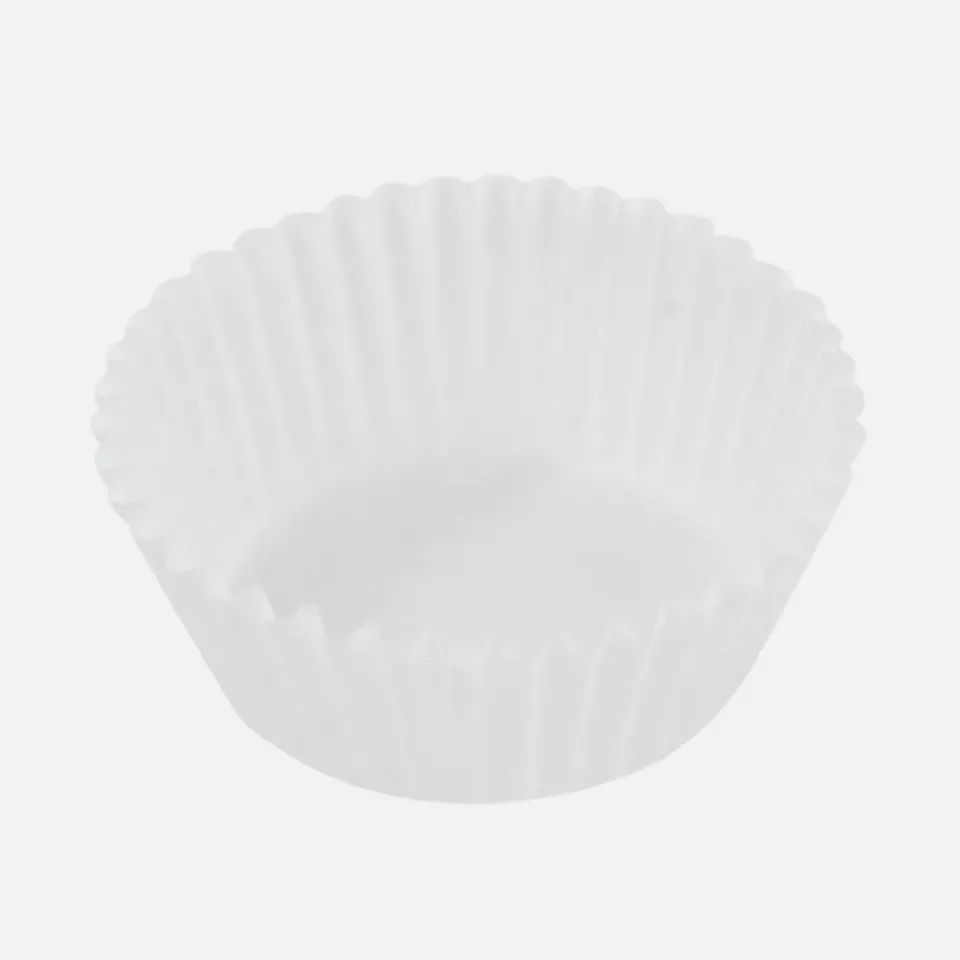 HygoStar 39071, Paper Baking Cups, Ø 5 x 2.5 cm, White, Blister, image 2, gallery thumbnail