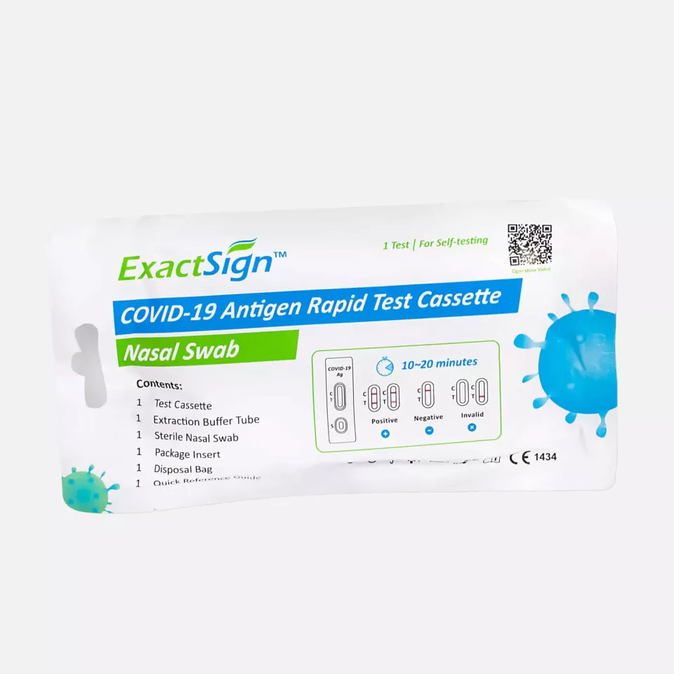 Franz Mensch 315042, RightSign Covid-19 Antigen Rapid Test Cassette, Anterior Nasal, image 1, gallery thumbnail