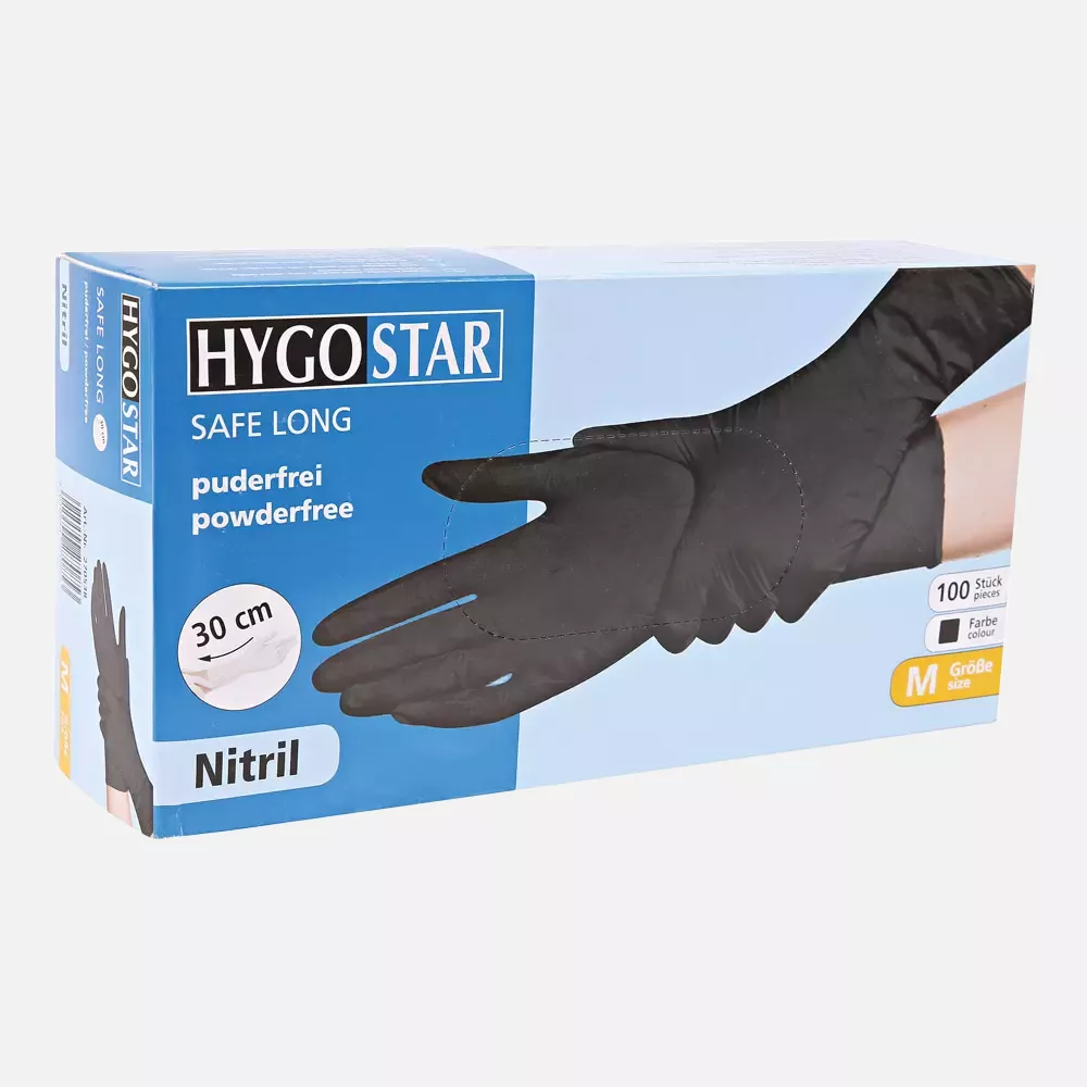 HygoStar 270038, Safe Long Nitrilhandschuhe, Puderfrei, image 2