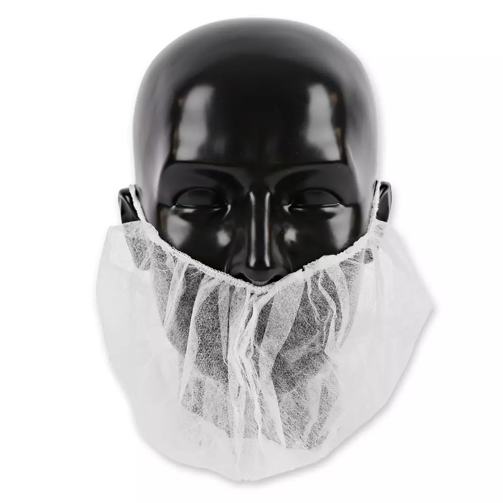 Hygostar 292206, PP Beard Cover with Earloops, Large, image 2