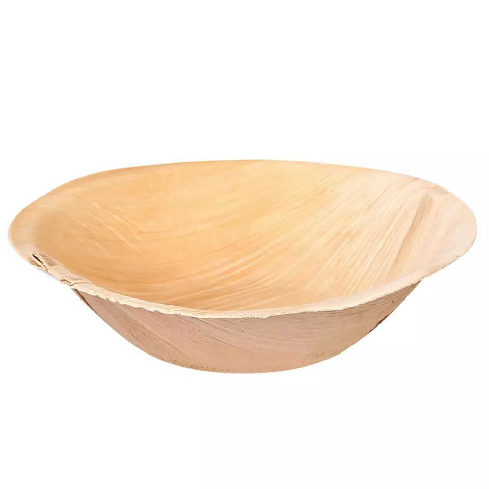 Franz Mensch 410610, Organic Round Palm Leaf Fingerfood Trays, 150 ml, ø 125 mm, image 2, gallery thumbnail