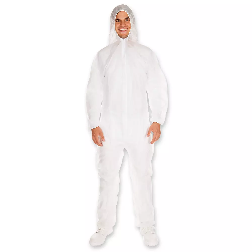 HygoStar 2760, PP Coveralls, with Hood