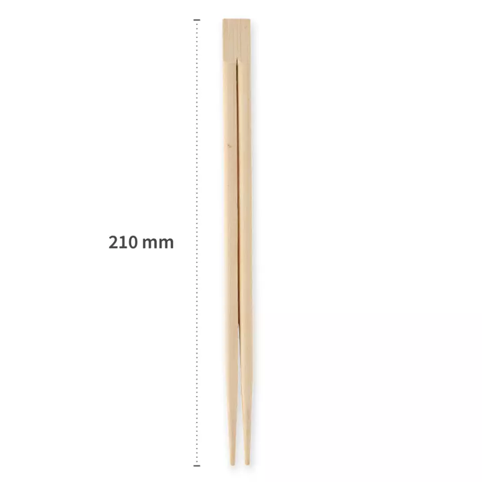 NATUREStar 38930, Organic Bamboo Chopsticks, 210 mm, Natural, image 3, gallery thumbnail
