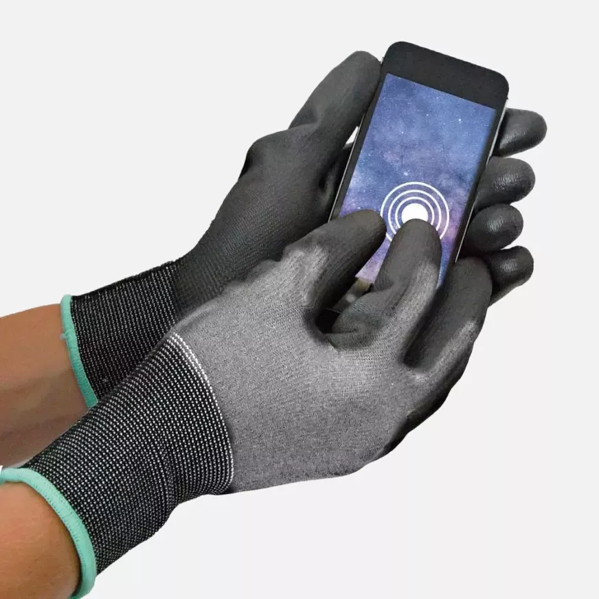 HygoStar 33413, Safe Touch PU Cut Protection Gloves, image 2