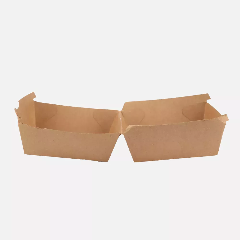 NATUREStar 417411, Organic Hamburger Boxes, 105 x 85 mm, Kraft Paper/PE, FSC®-mix, image 2