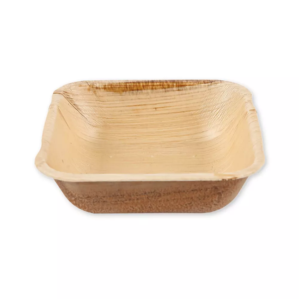 NATUREStar 410628, Bio-Palmblatt-Schalen, 400 ml, 145 x 145 mm, Quadratisch, image 3