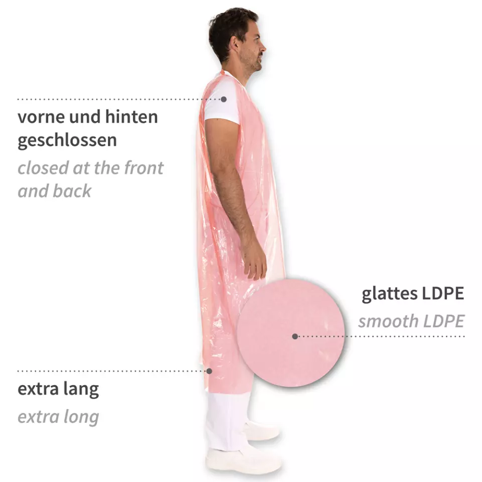 HygoStar 23613, LDPE Aprons, 30 my, image 9, gallery thumbnail