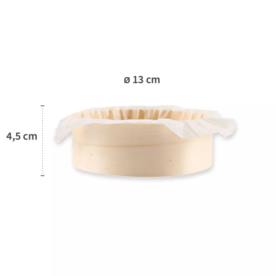 Franz Mensch 38990, Wooden Ring Baking Tins, with Inlay, 130/45 mm, Silicone Coating, image 3, gallery thumbnail