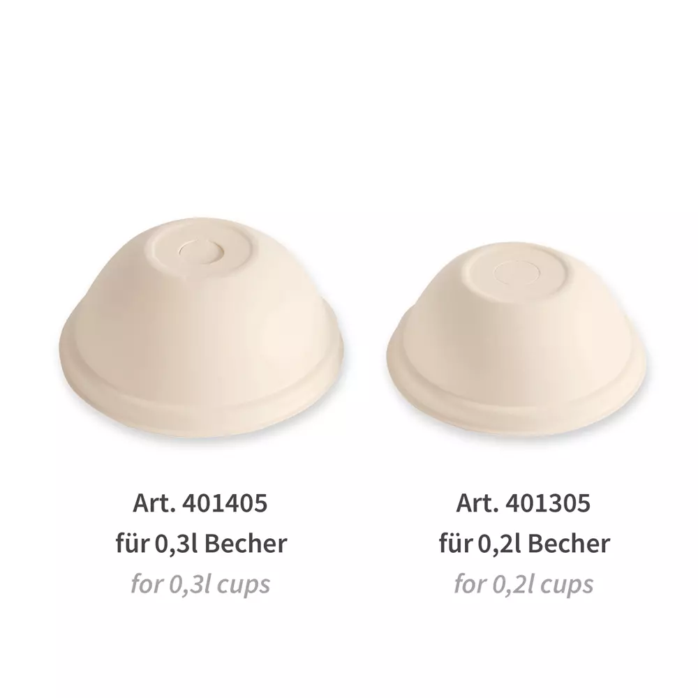 NATUREStar 401305, Organic Bagasse Dome Lids