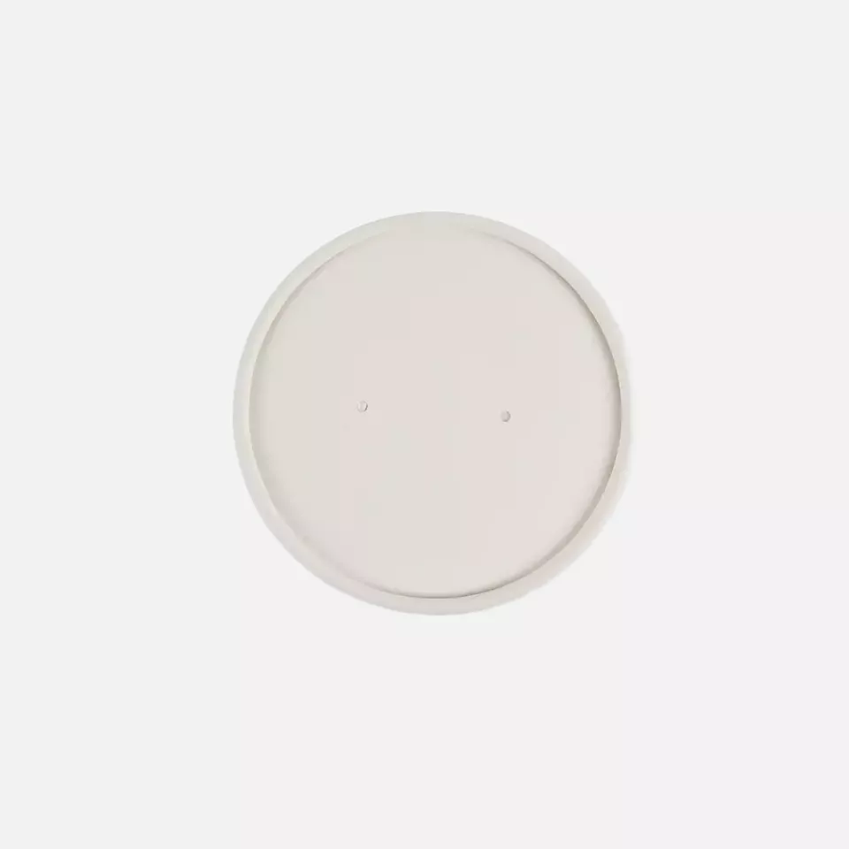 NATUREStar 418211, Organic Paperboard Soup Cup Lids, ø 90 mm, image 1, gallery thumbnail