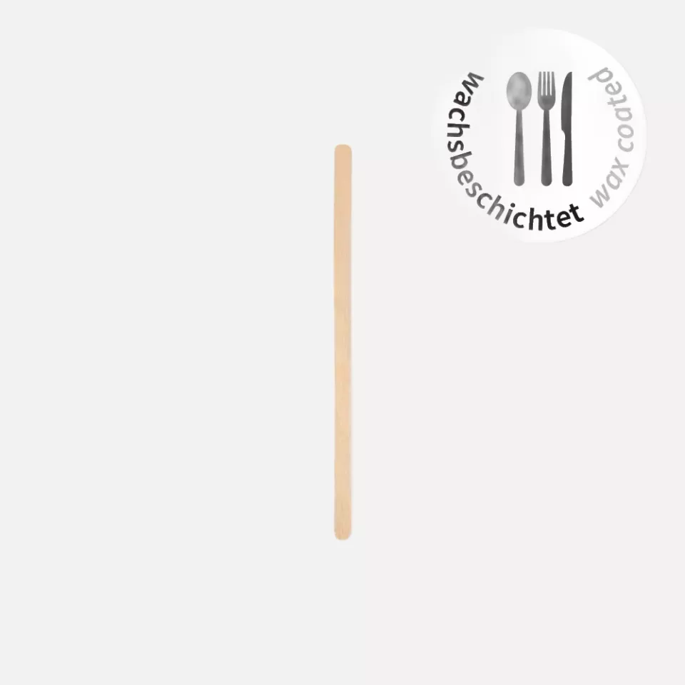 NATUREStar 388541, Organic Wood Stirrers, 110 mm, FSC® 100%, Wax Coated, image 1, gallery thumbnail