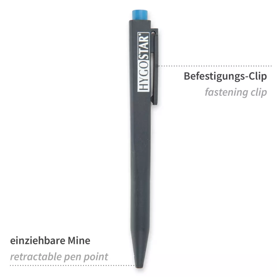 HygoStar 85569, Detectable Plastic Pen Clip, image 1, gallery thumbnail