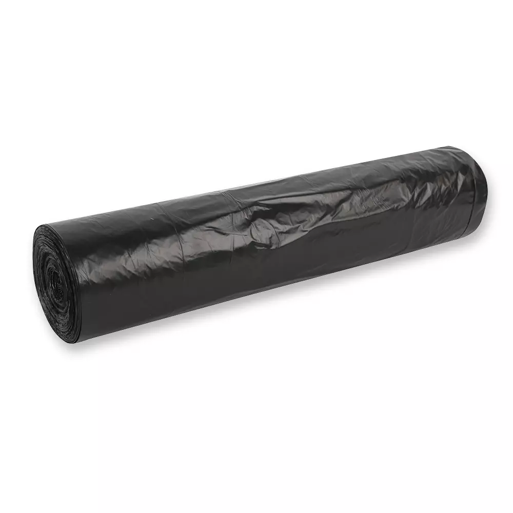 HygoClean 32578, Premium HDPE Abfallsäcke, 120 l, Schwarz, Rolle, image 1