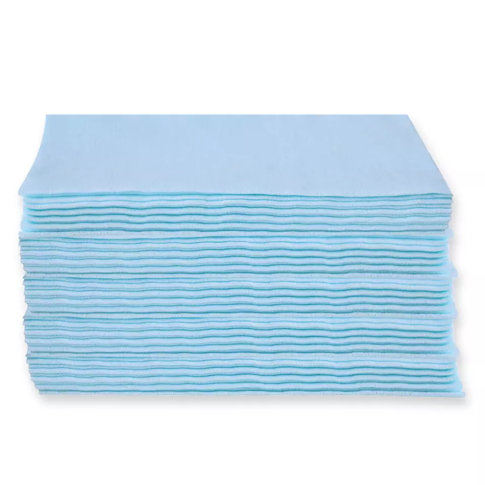 HygoClean 317871, Gastro Polishing Cloths, Cellulose/Polyester, Pleated, Blue, image 2, gallery thumbnail