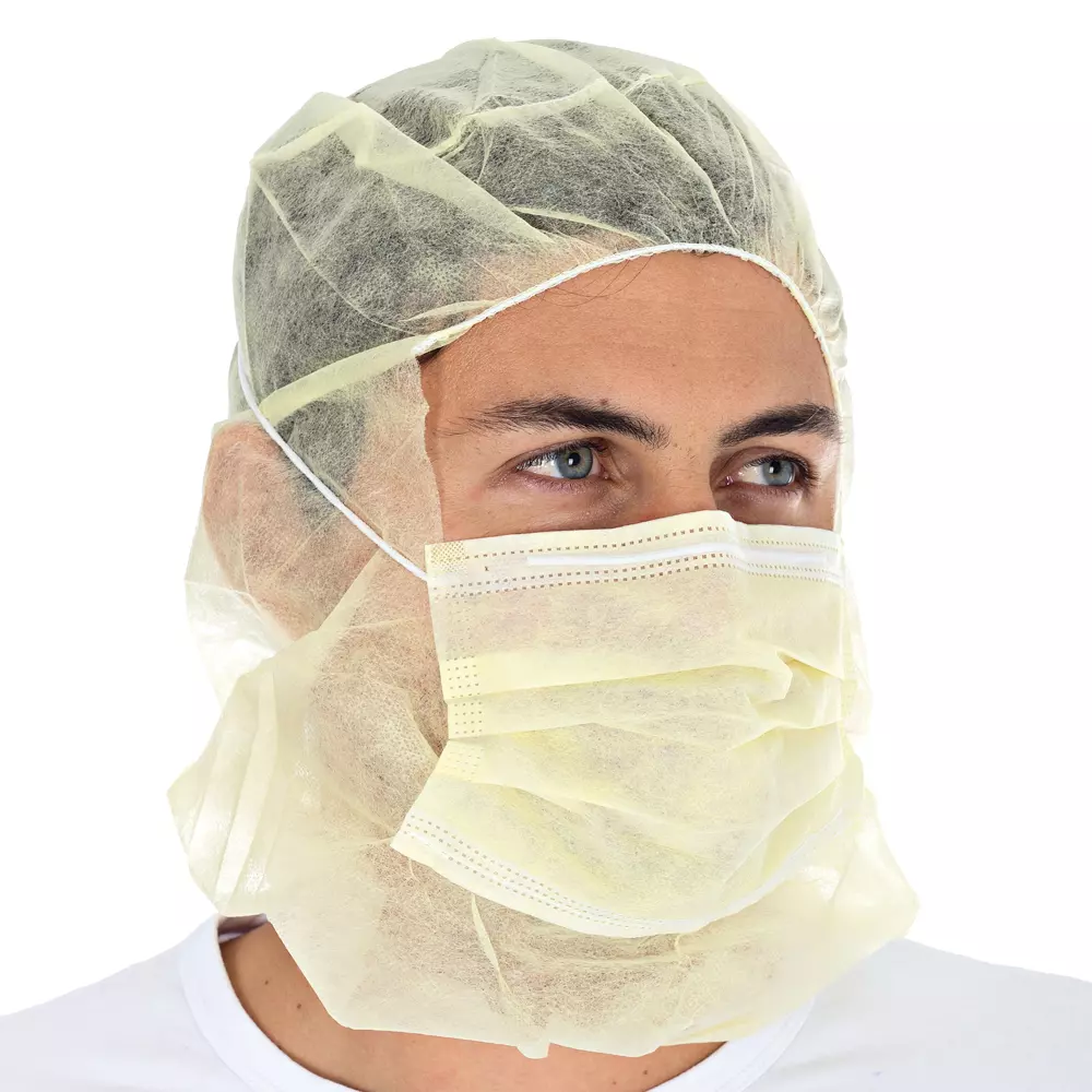 HygoStar 13205, Astro PP Caps with 2-Ply Face Mask, image 4