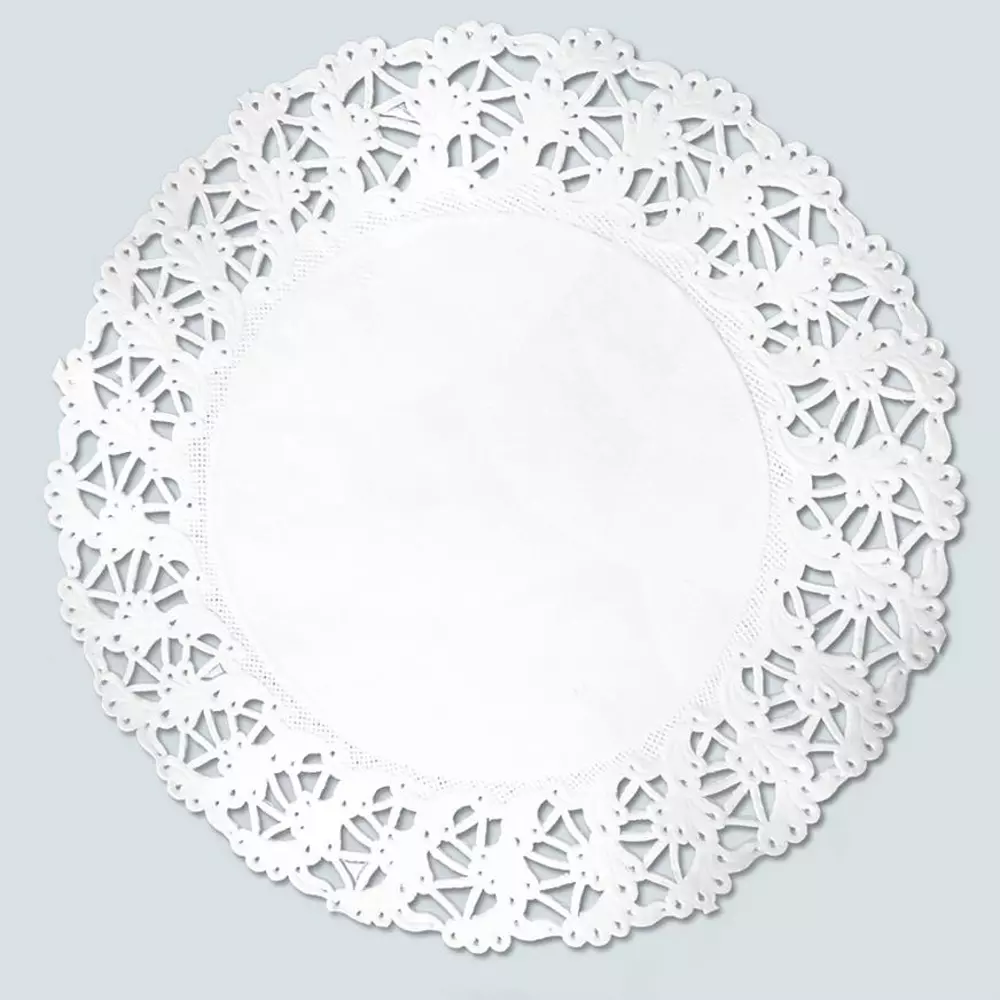 HygoStar 34211, Round Paper Doilies, Ø 21 cm, White, image 2