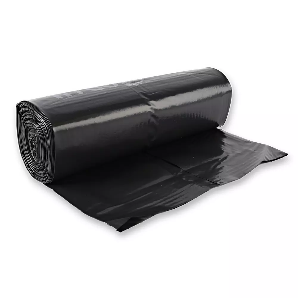 HygoClean 32323, Premium LDPE Waste Bags, 120 l, Black, Roll, image 2