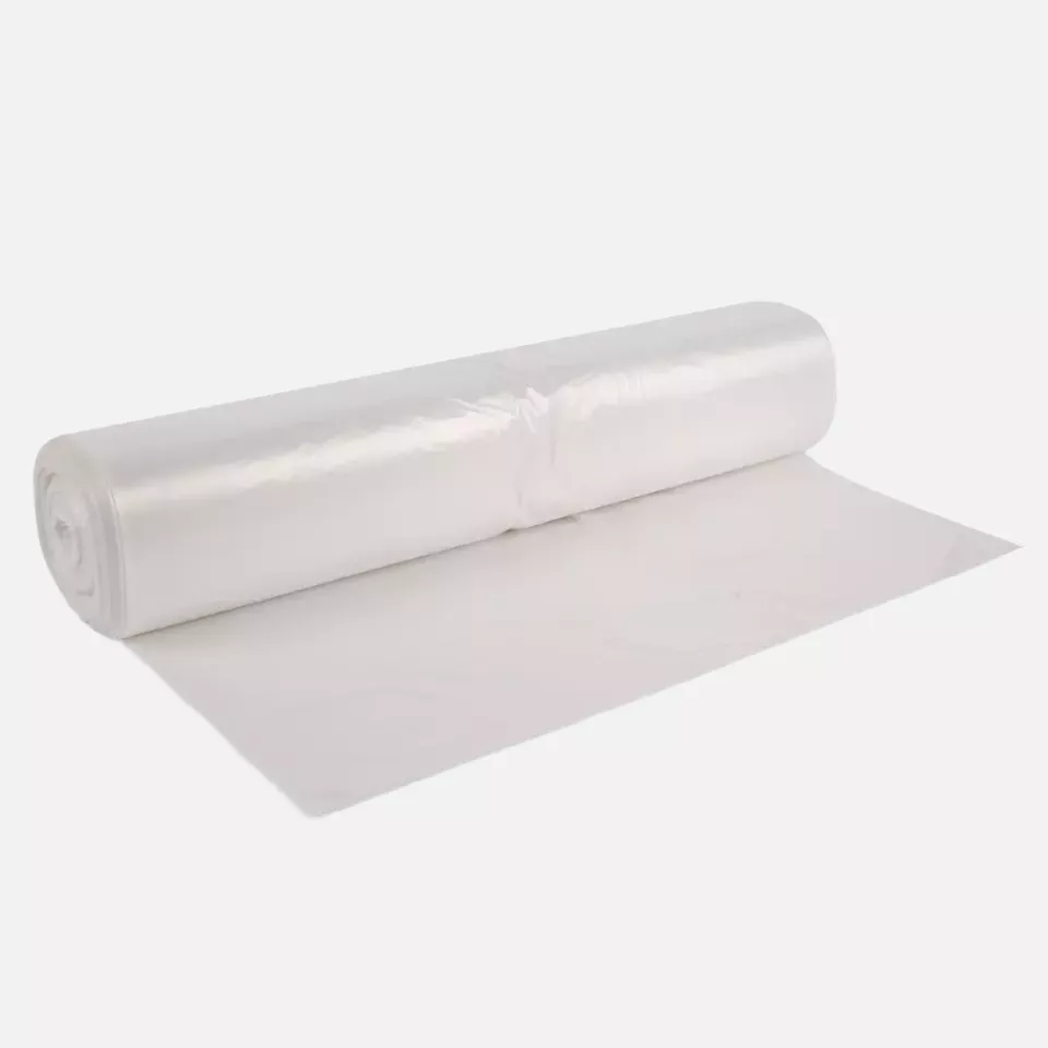 HygoClean 32999, Premium HDPE Waste Bags, 120 l, Transparent, Roll, image 1, gallery thumbnail