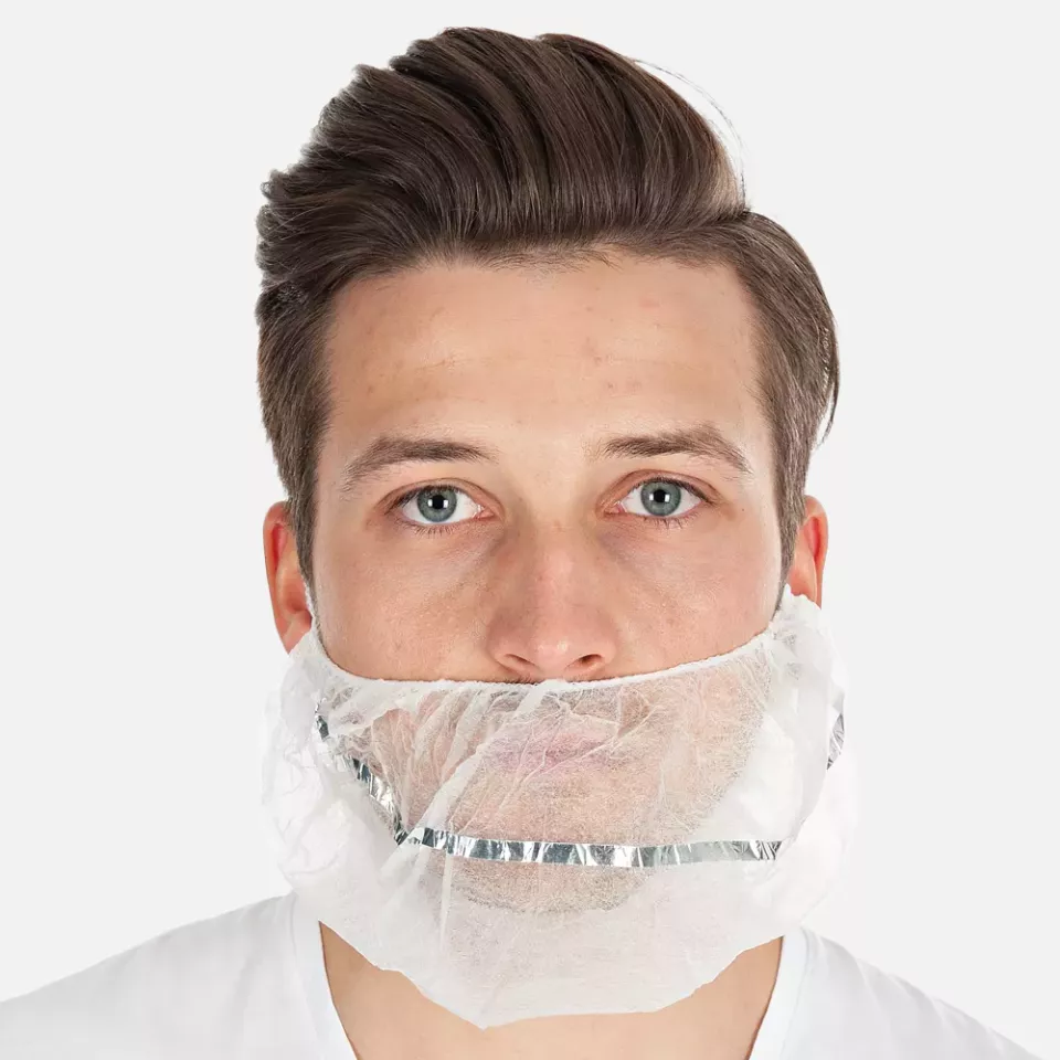 HygoStar 29161, PP Beard Cover, Detectable, image 3, gallery thumbnail
