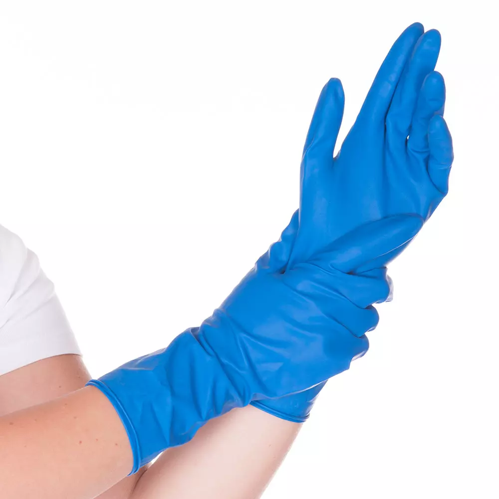 HygoStar 25033, High Risk Latex Chemical Protection Gloves, image 2