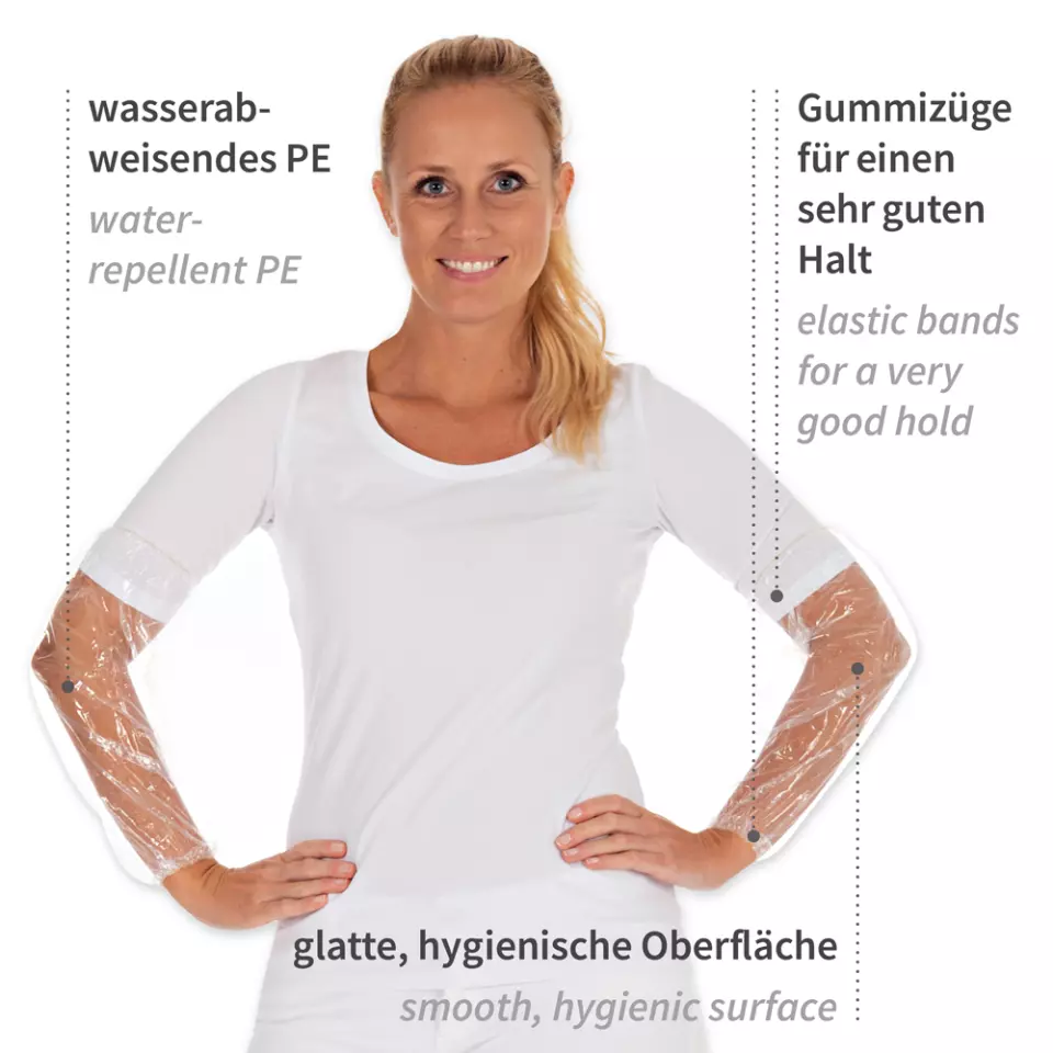 HygoNorm 28219, Light PE Oversleeves, Transparent, image 3, gallery thumbnail