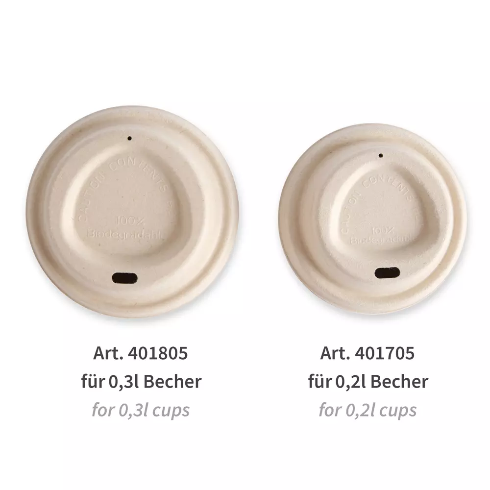 NATUREStar 401805, Organic Bagasse Lids