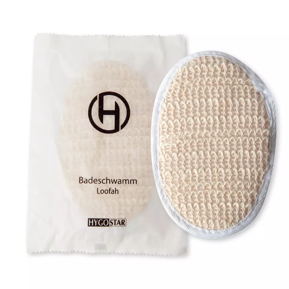 HygoStar 556111, Loofah Sponge, Cotton/Hemp, image 3, gallery thumbnail