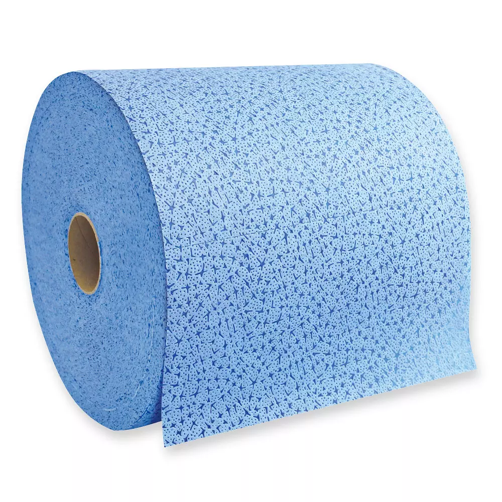 HygoClean 317860, PP Cleaning Cloths, Roll, Blue, image 1