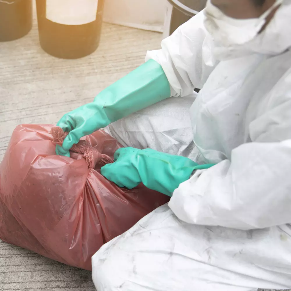 HygoStar 26601, Professional Long Chemical Protection Gloves, Nitrile, image 2