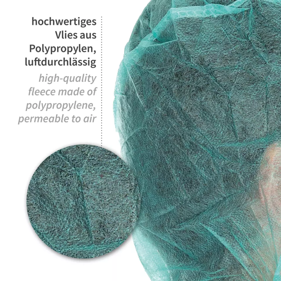 HygoStar 13247, Astro PP Industry Caps, Green, image 4, gallery thumbnail