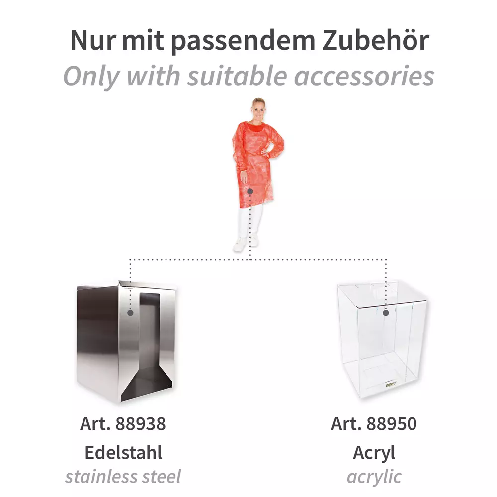 HygoStar 27755, PP-Kittel mit Gummizug am Handgelenk, image 5