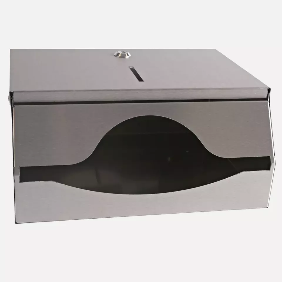 HygoStar 889650, C/V/ZZ-Fold Hand Towel Dispenser, Stainless Steel, image 3, gallery thumbnail